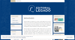 Desktop Screenshot of editoriallegado.com