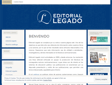 Tablet Screenshot of editoriallegado.com